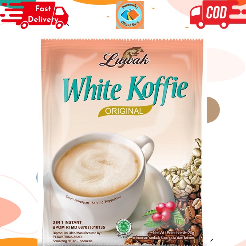 

Luwak White Koffie Original Kopi 3in1 20gr Satuan