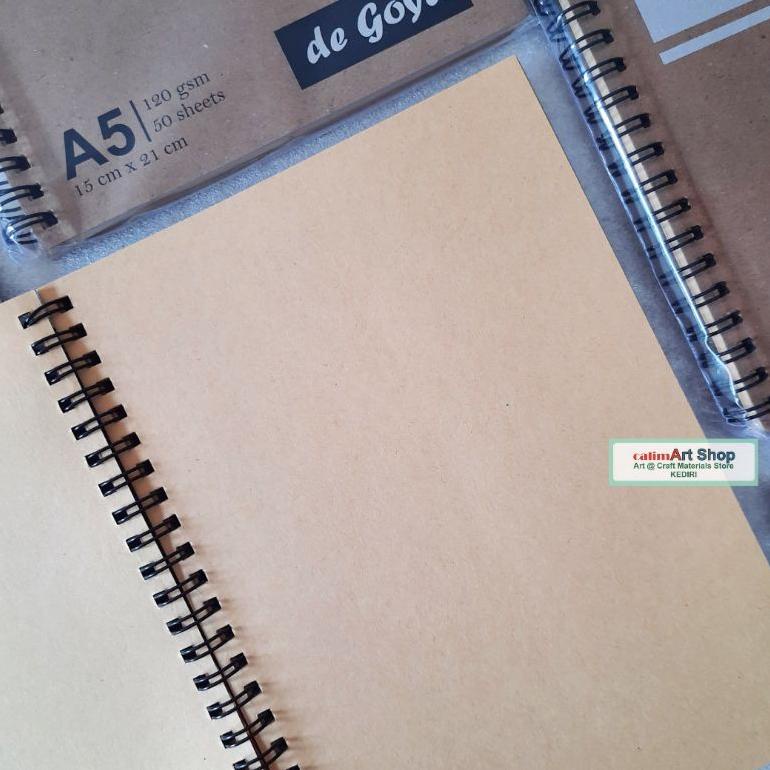 

ERA039 de Goya Kraft Paper Book A5 120gsm *
