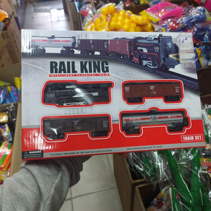 DISKON SPESIAL RAIL KING RAILKING MAINAN KERETA ANAK KLASIK CLASSIC TOY TRAIN SET TERBARU