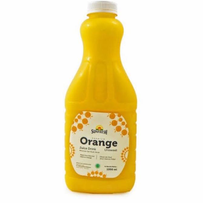 

*#*#*#*#] SUNFRESH ORANGE JUICE unsweet 1 liter jus jeruk