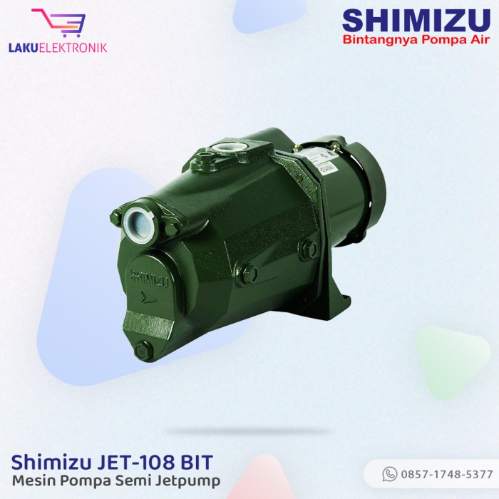 Mesin pompa air semi jet pump shimizu jet 108 bit