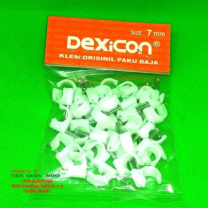 

Produk Terbaik] klem clip kabel no 7 kabel klem kabel murah unitech