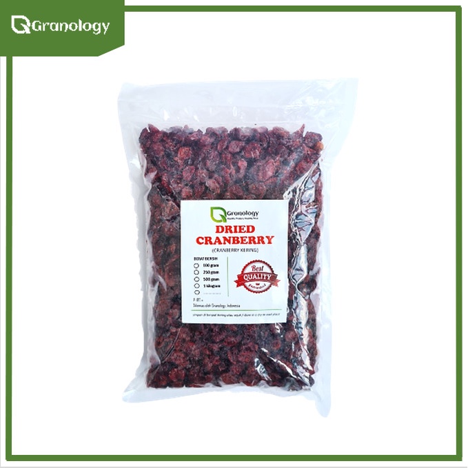 

Bettifer Cranberry Kering / Dried Cranberry (1 Kilogram) By Granology