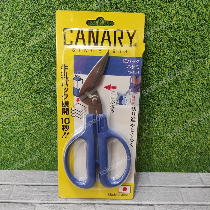 

Bestseller Canary Gunting Serba Guna Paper Bottle Scissors Ps-40H Made In Japan