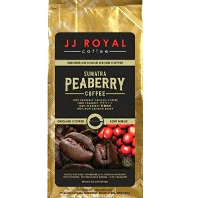 

Open DS] JJ Royal Sumatera Peaberry Coffee Ground/Kopi Bubuk 100gram