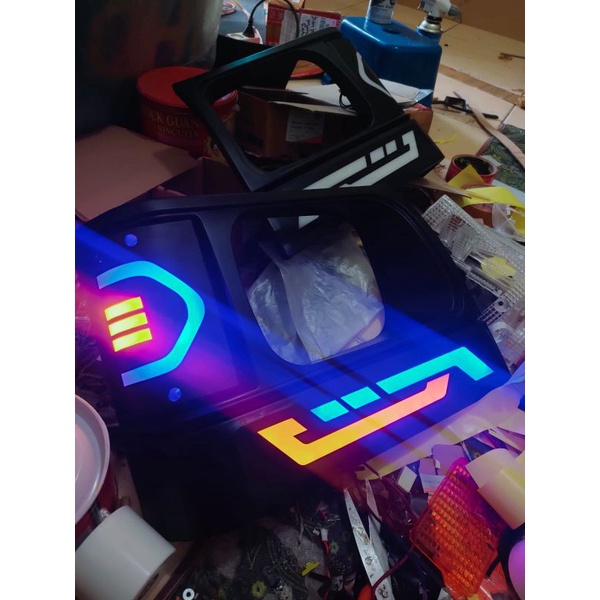 SET GRILL LAMPU L300