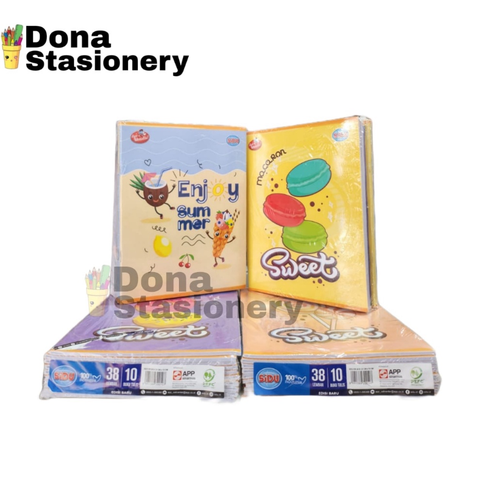 

[ PACK ] Buku Tulis SIDU 38 & 58 - SINAR DUNIA y9co7