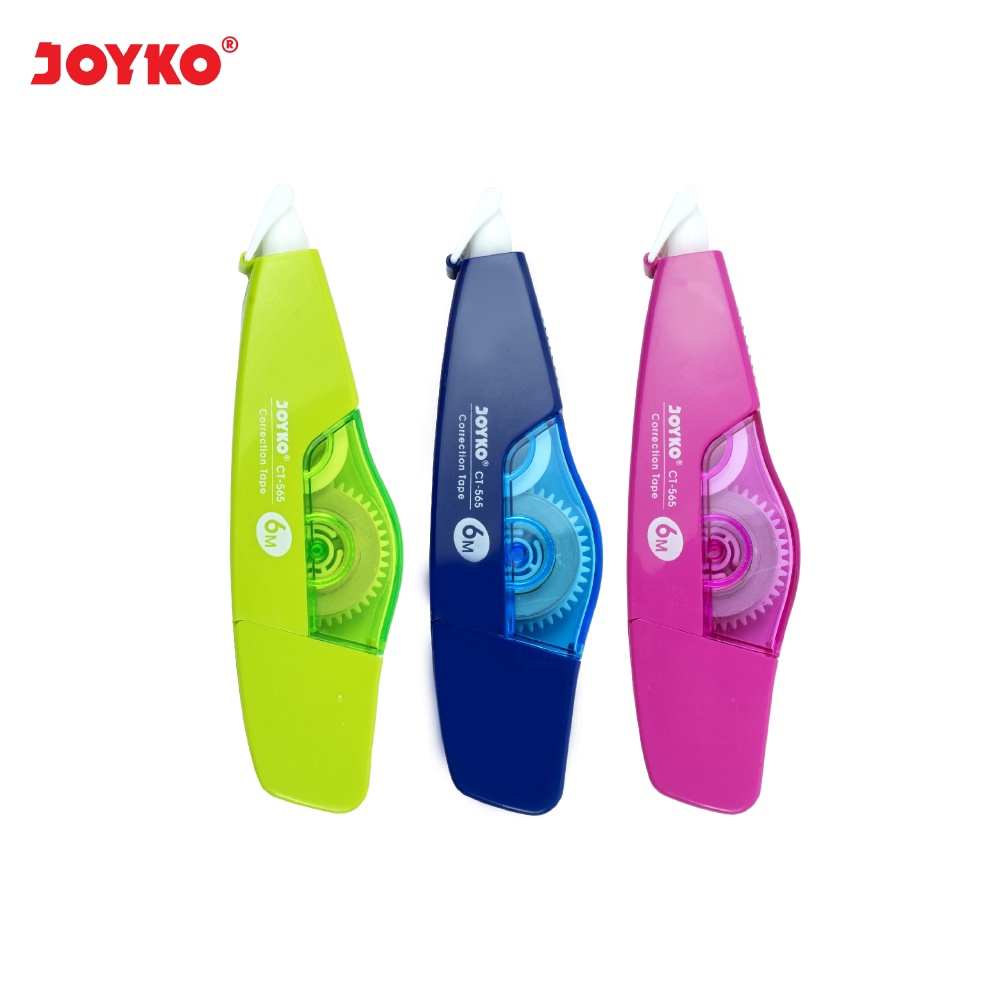 

➩ Correction Tape Pita Koreksi Joyko CT-565 ➝Kirim Sekarang