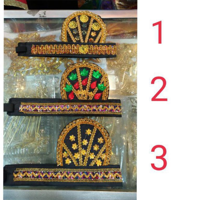 TERMURAH Topi Adat Aceh Perempuan/Tari Saman