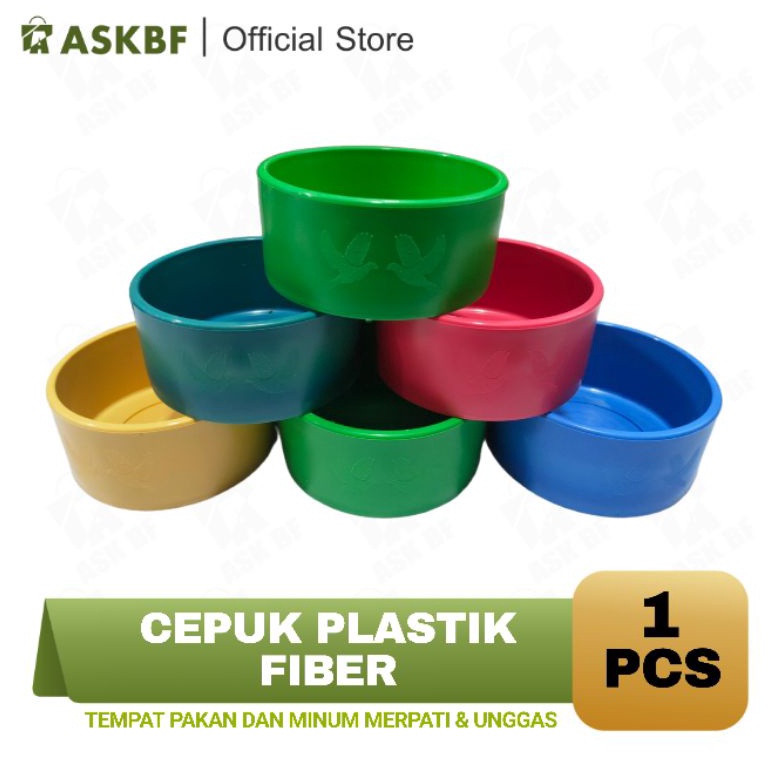 Tempat Pakan Burung Merpati /Cepuk Pakan Merpati /Wadah Pakan Merpati Bahan Keramik / Wadah pakan me