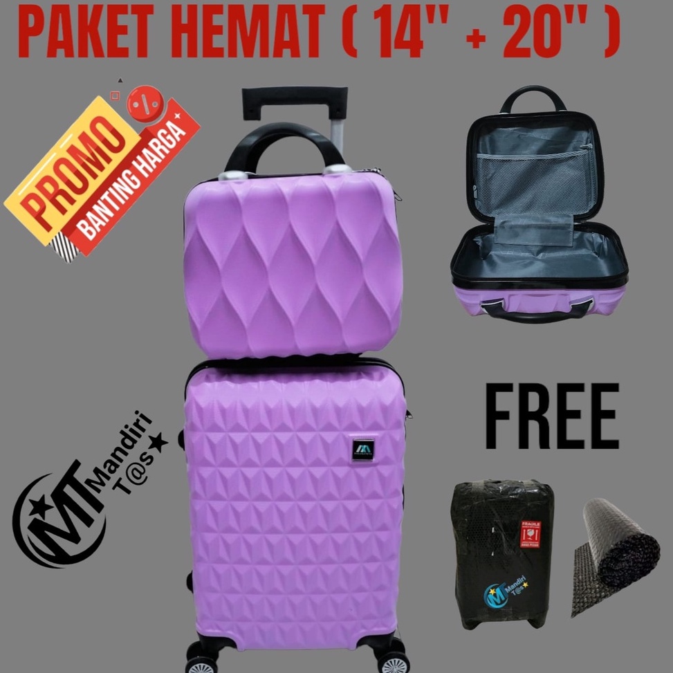 Murah.. KOPER 20 INCH,KOPER POLO GENEVA 068,GRATIS KOPER MAKE UP 14 INCH,KOPER SET 20"/14",KOPER VAR