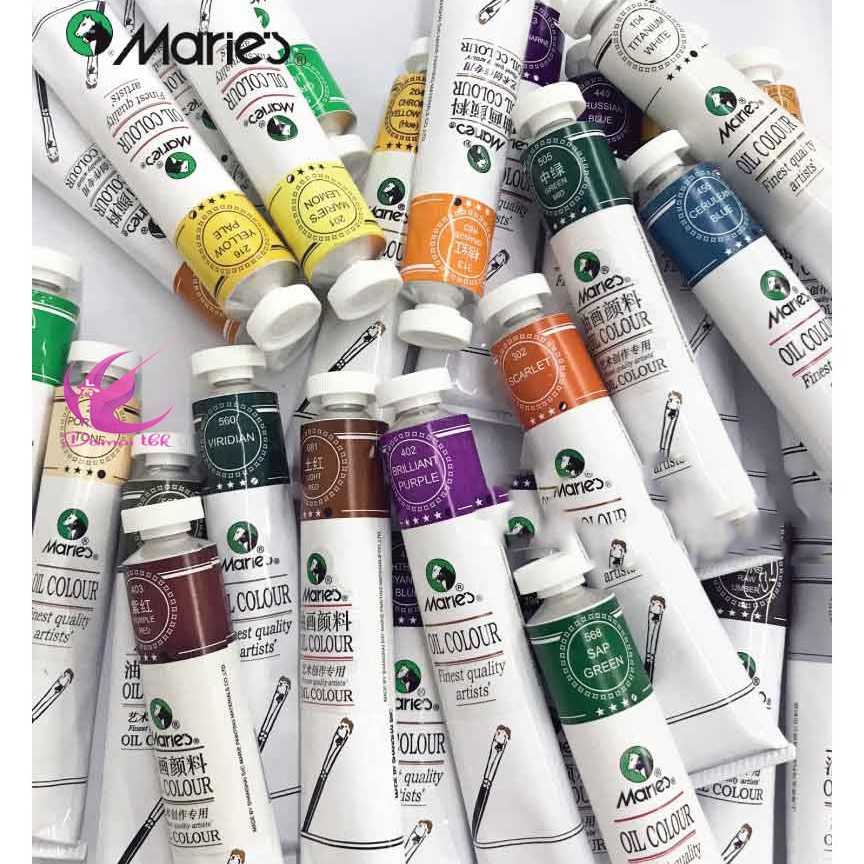 

40 Cat Minyak Maries Maries Oil Paint 50ml (Varian 1) ➡Kirim Langsung