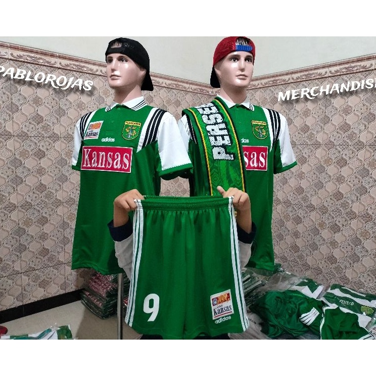 Produk EkslusifAa1A9 Jersey retro persebaya  kansas