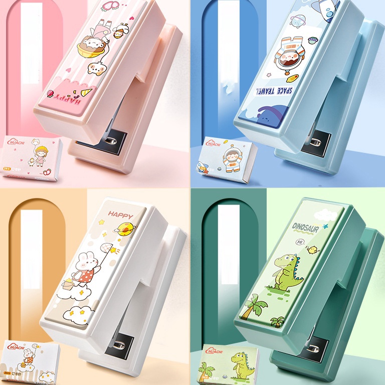 

COD STAPLER MINI PORTABEL MOTIF LUCU / STAPLES KECIL LUCU IMUT FS 100