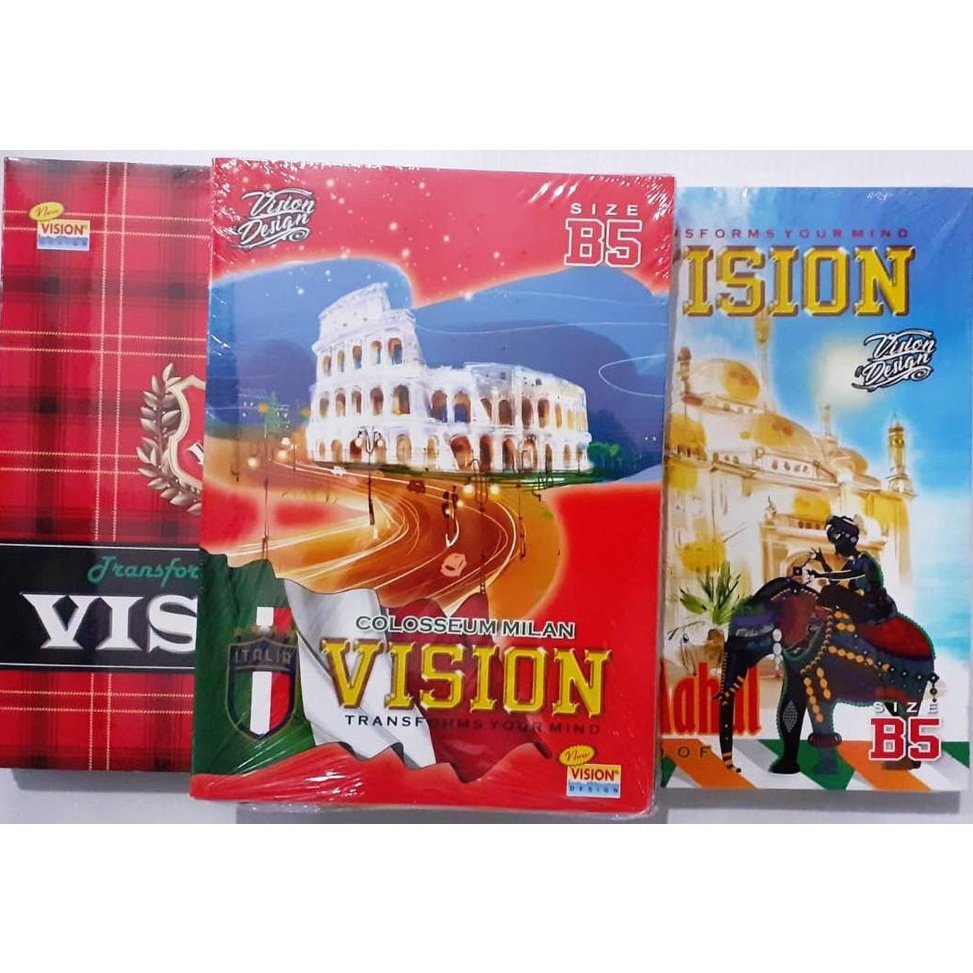 

COD Buku Tulis Big Boss VISSION 42 Lembar 1 Pack 6 Buku ywa9m