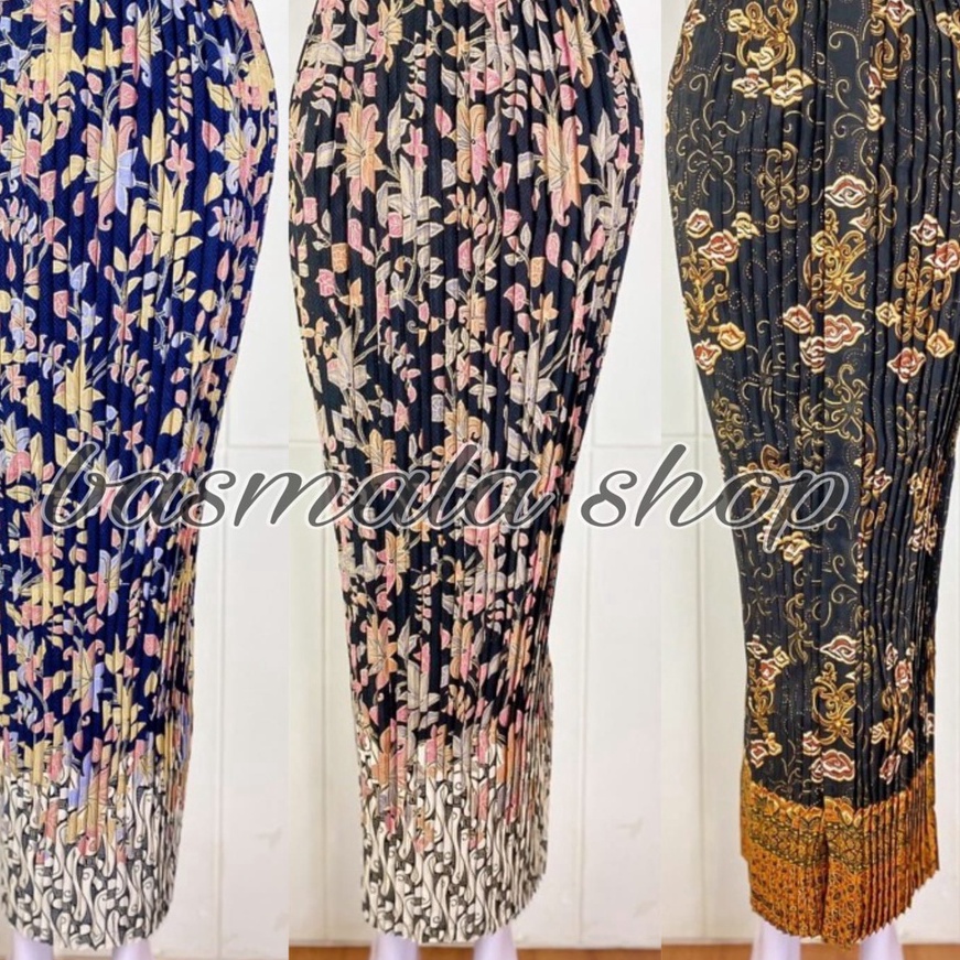 (Q☞15 T] ROK PLISKET BATIK / ROK PLISKET / BAWAHAN KEBAYA / ROK KEBAYA / ROK WISUDA / LARAS UNGU BSW