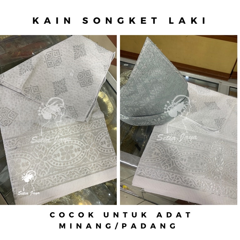 Bagus Dipakai.. Kain Songket Padang/ Minang