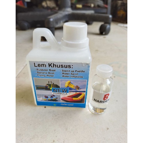 Terlaris.. padox lem rubber boat Korea lem perahu karet lem banana boat inflate  water sport padok