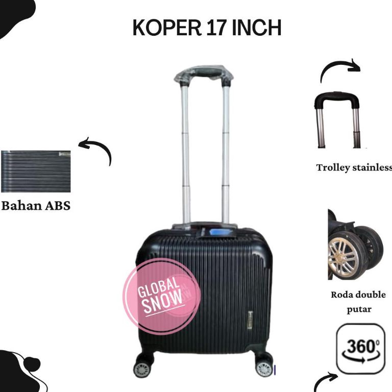LANGSUNG ATC Koper 17inch Polo Fans / Global Snow / Koper 17 inch Travel / Koper Pramugari / Koper 1