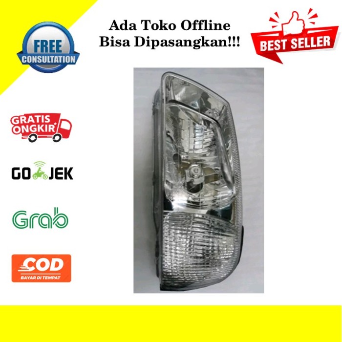 headlamp lampu besar depan hyundai verna avega 2001 2002 2003 cikacika321