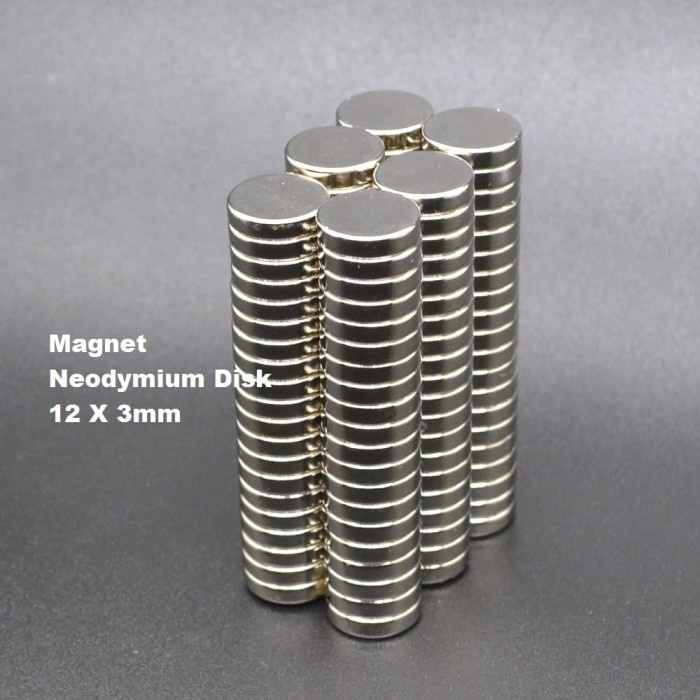 

Magnet Neodymium Disk 12mm x 3mm