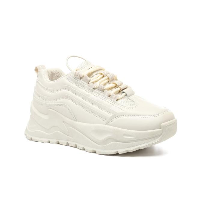 PVN Taecyeon Sepatu Sneakers Wanita Casual Sport Shoes Cream 234