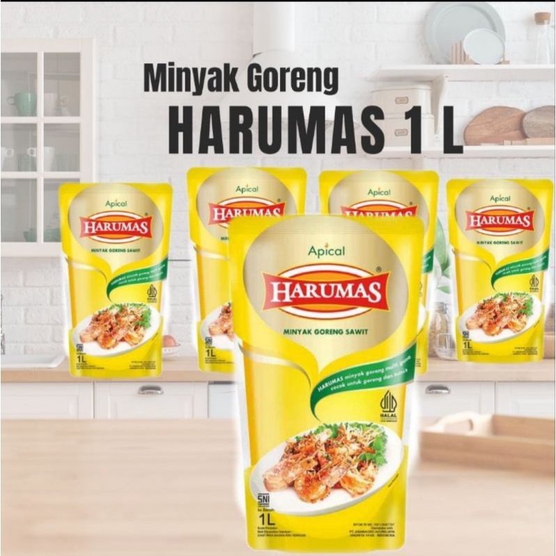 

HARUMAS minyak goreng 1L