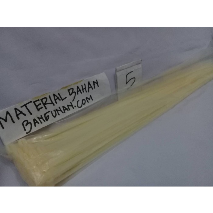 

Bestseller Kabel Ties 8.8 X 600 Mm Putih Kabel Tis Tali Ikat Kabel Ikat Insulok
