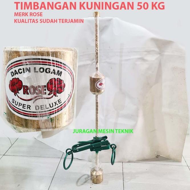 Timbangan Kuningan Gantung 50 Kg Timbangan Kuningan 50Kg