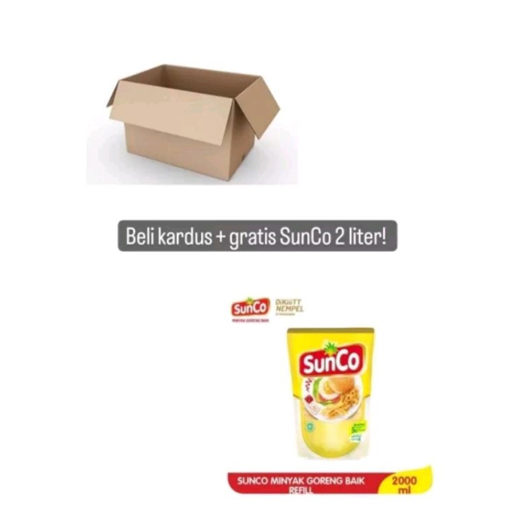 

⁑Terlaris➮ T0LEJ kerdus packing + Logo sunc00 2L R87 Murah