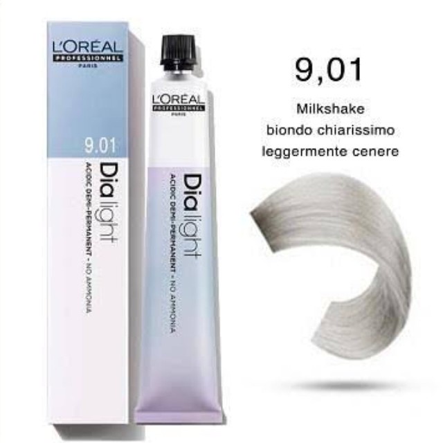 L'oreal dialight 9.01 / cat rambut loreal / pewarna rambut dialight