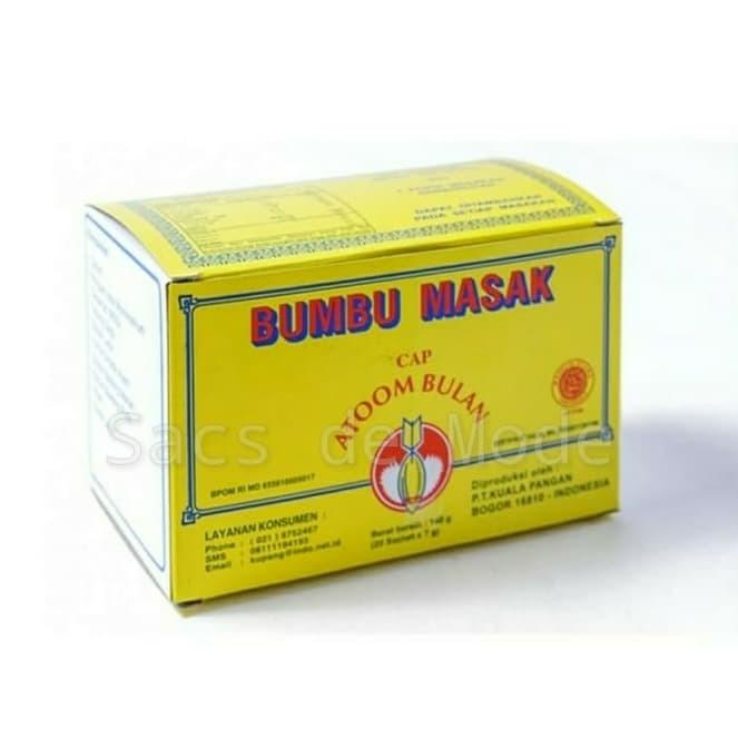 

*****] Bumbu Masak Cap Atoom Bulan / Atom Bulan (7gr x 20 Sachet)