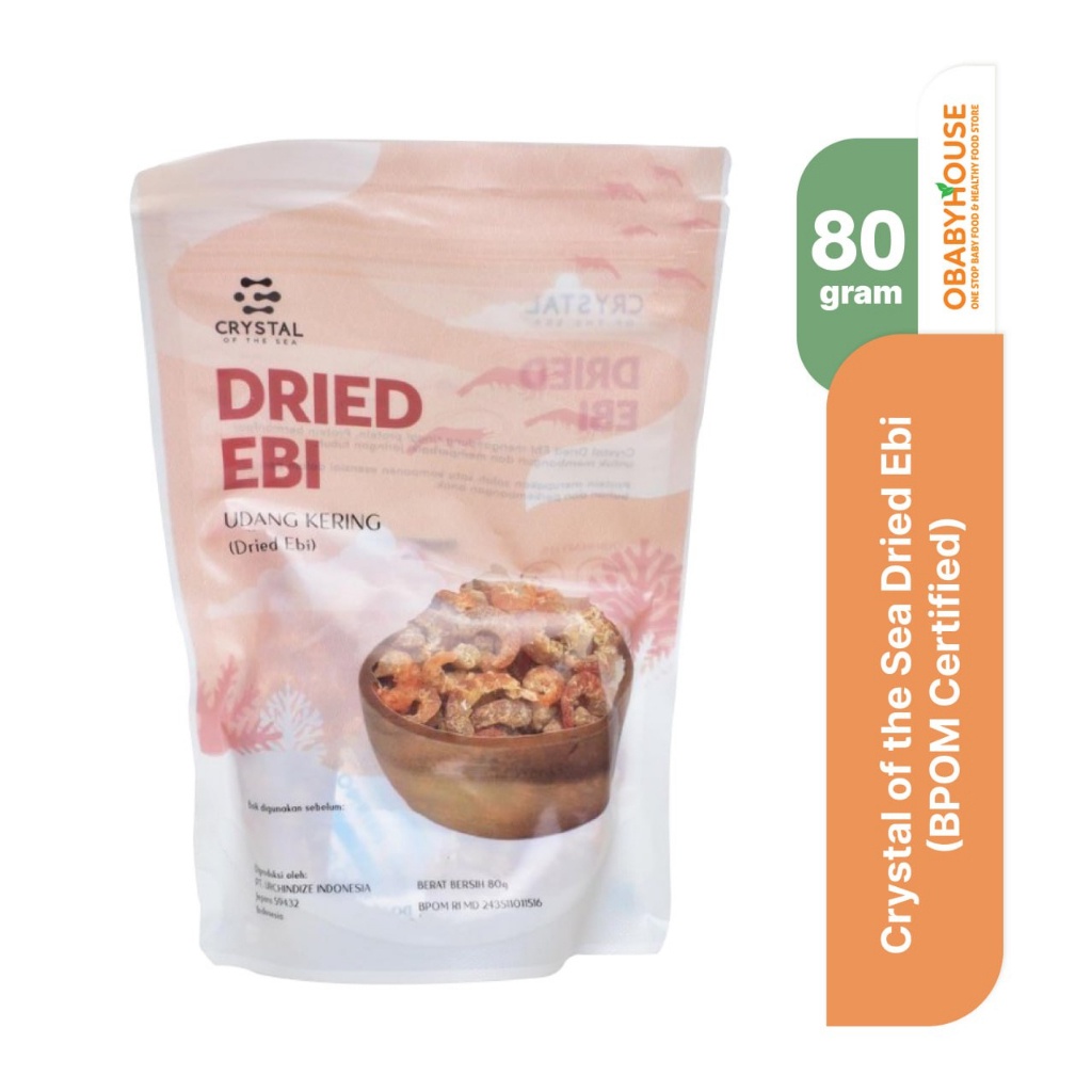 

Crystal Of The Sea Dried Ebi 80 Gr (Bpom Certified)