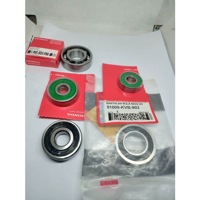bearing racio,bearing roda belakang komplit Honda beat,beat fi,Vario