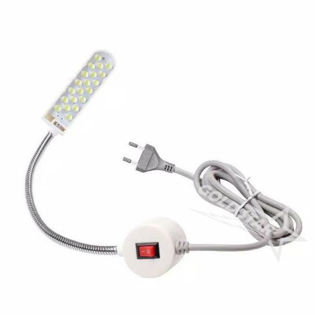 

:<:<:<:<] Lampu Mesin Jahit LED 20 Titik Magnet Sewing Machine LED Light (Colok