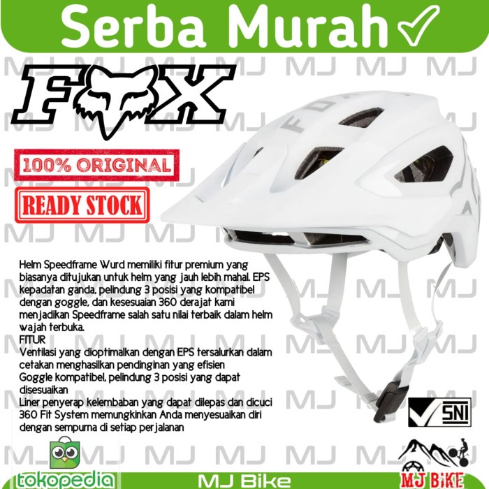 Terlaris Helmet Speedframe Pro Fox