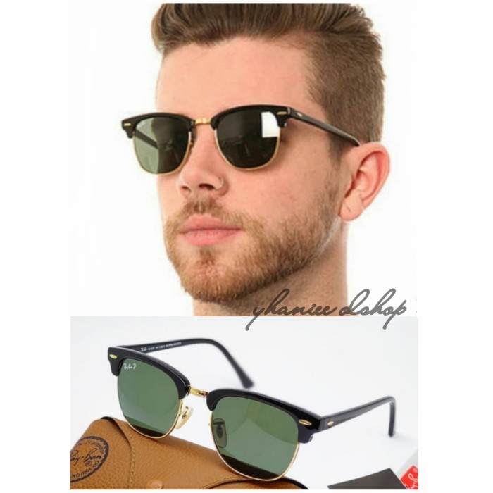 Greenwoods Sungglass Clubmaster 3016 Size 51 Grade Original