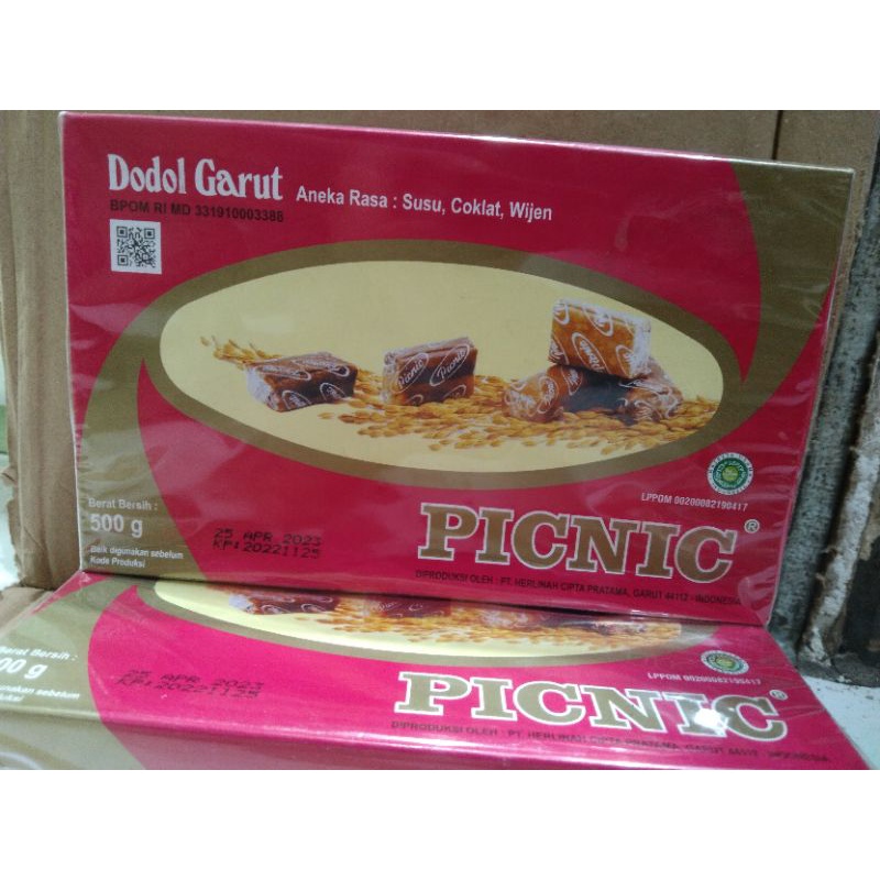 

' dodol picnic khas garut 500gram