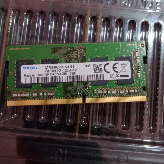Sodimm Ram Laptop 4Gb Ddr4 Pc4 3200Aa 3200Mhz Samsung