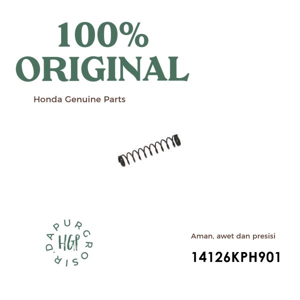 Per Dekompresi Beat Karbu, Spring Plunger, Original AHM - 14126KPH901