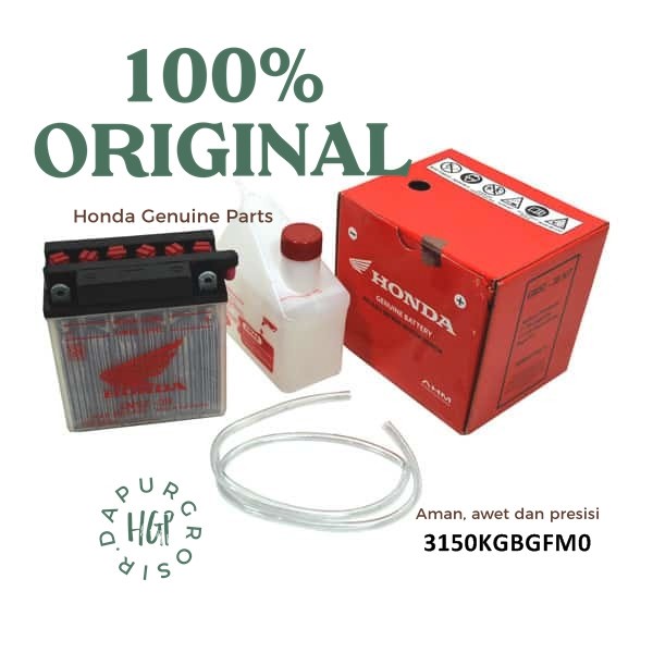 Aki Basah Grand , Battery Gm5Z-3B Kit Original AHM - 3150KGBGFM0