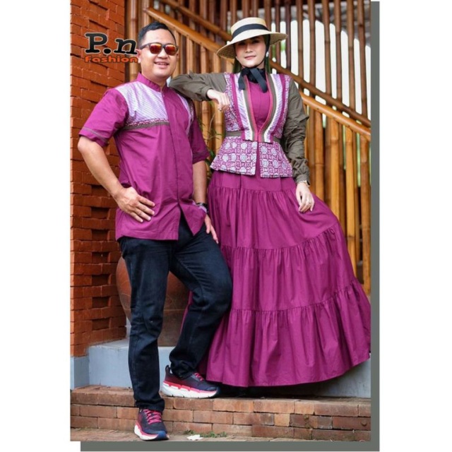 PN FASHION COUPLE 1518 GAMIS KOKO BRANDED