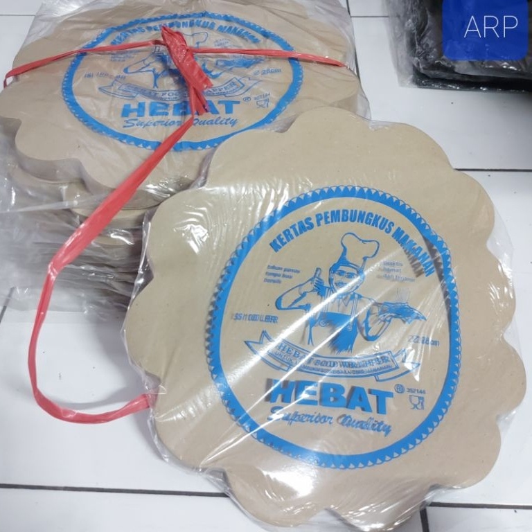 Penawaran khusus Kertas Nasi Hebat Bunga Biru Isi 100lembar/Kertas Nasi Bunga-Bulat isi 100lembar/pa