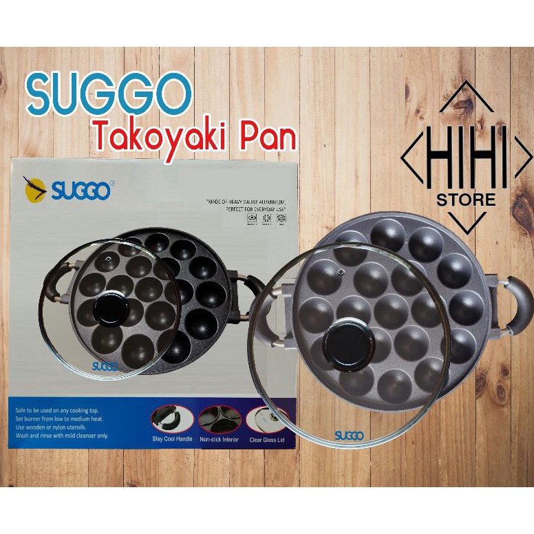 LARIS MANIS Cetakan Kue Takoyaki 19 Lubang Anti Lengket - Takoyaki 19 Lubang - Cetakan kue takoyaki 