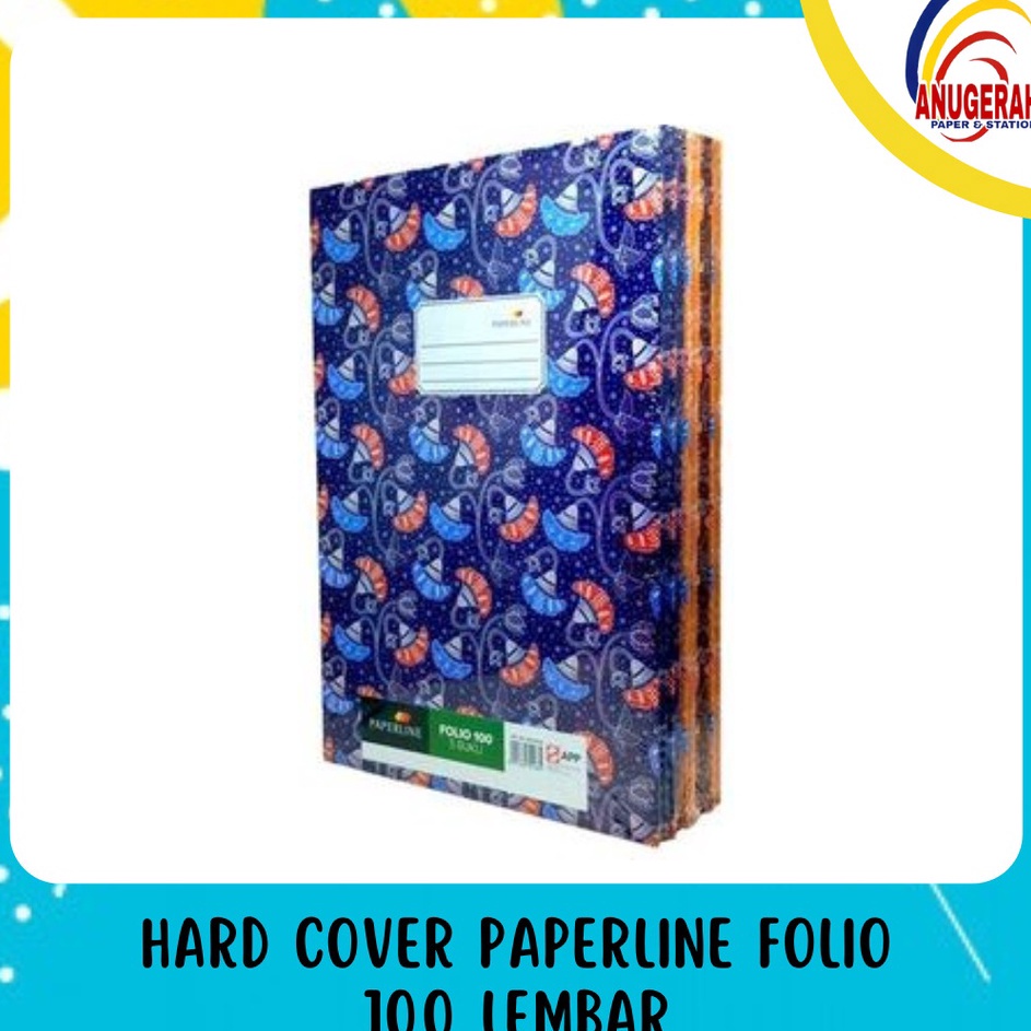 

Promosi Menarik HARD COVER PAPERLINE FOLIO 100 LEMBAR (PCS)