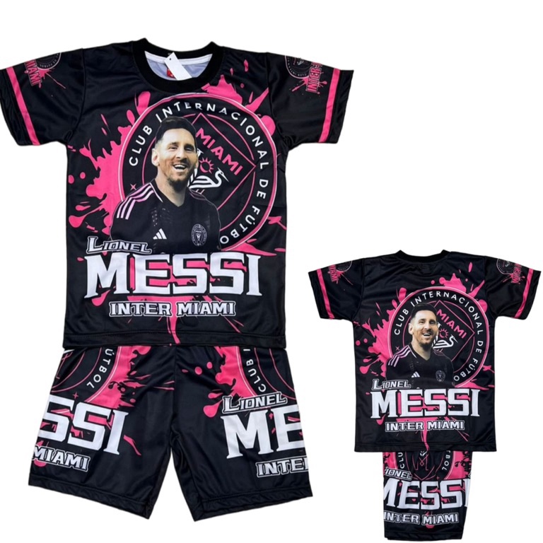 Terbaru.. SETELAN BOLA ANAK/SET BOLA/SETELAN CLUB BOLA/JERSEY MIAMI MESSI/SETELAN INTER MESSI 2024