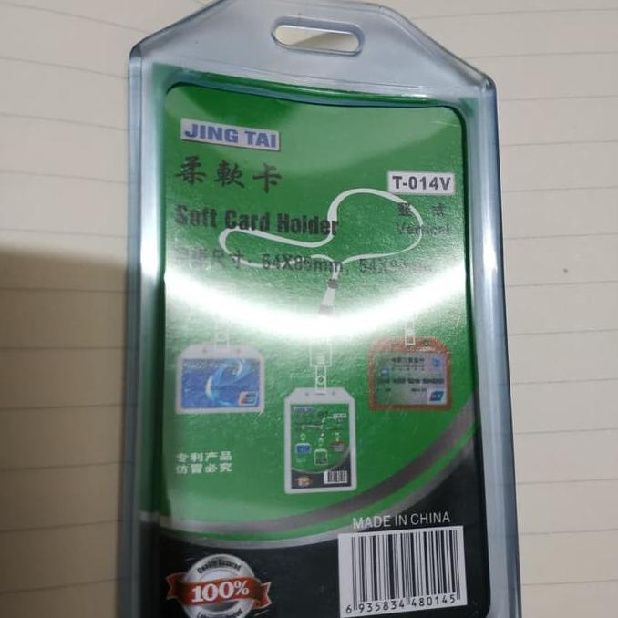 

(:(:(:(] Tempat id card Double T014V Tranparant