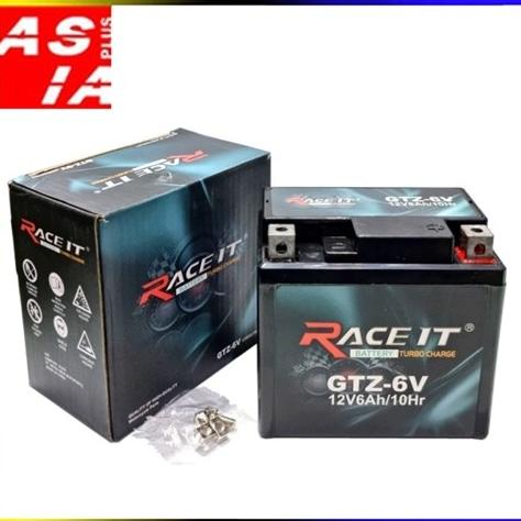 Aki Accu Full Kering Race It Racing Gtz 6V Motor Vario Beat Scoopy Original