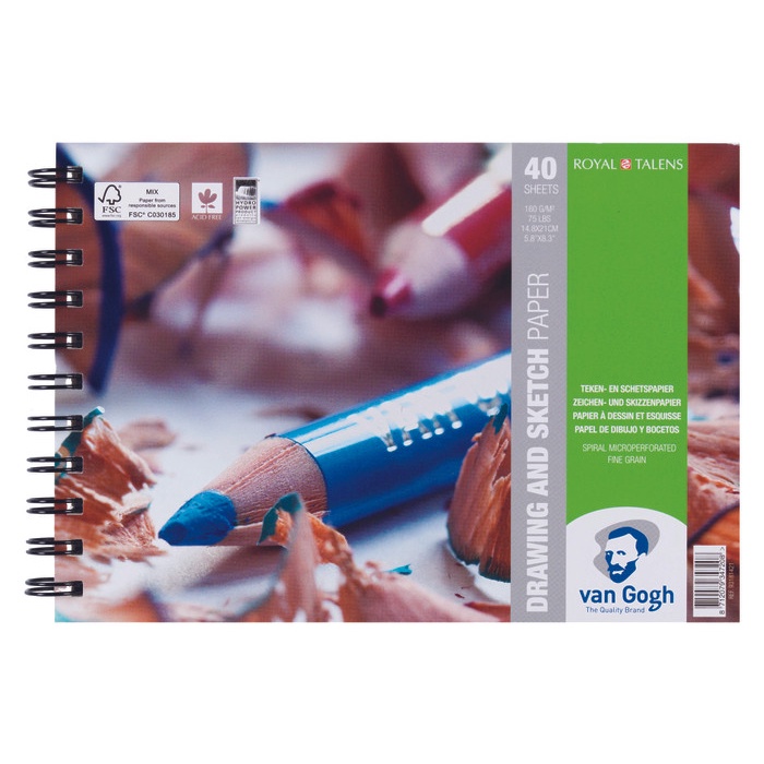 

Van Gogh Drawing & Sketch Paper 40 Sheets Bestseller Paint