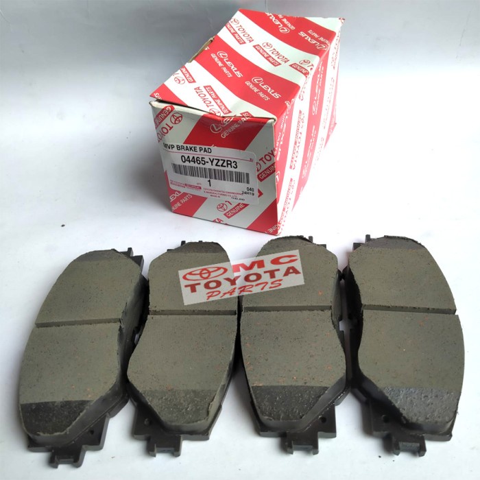 Brake Pad Kampas Rem Depan Toyota Altis 04465-Yzzr3 Kode My 033